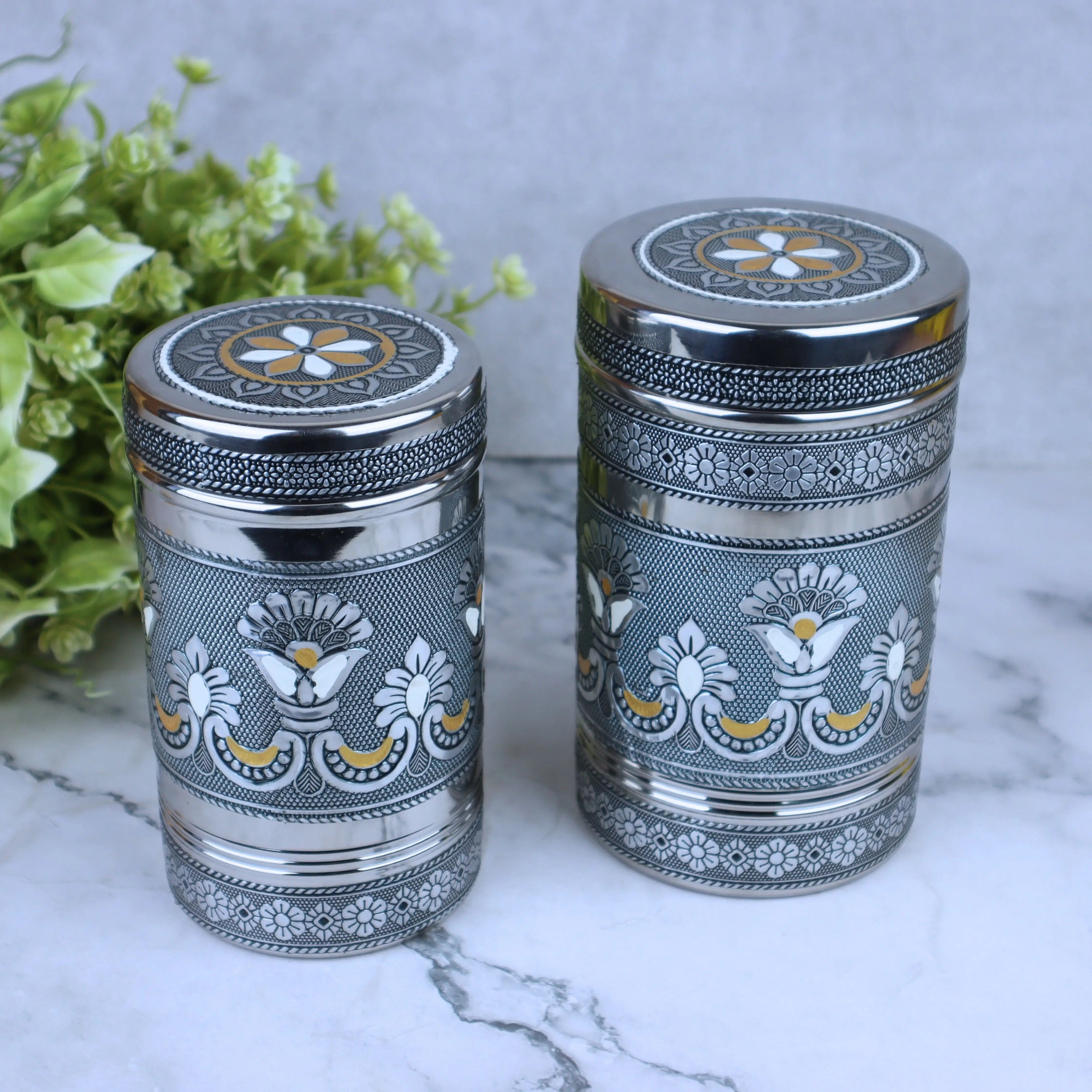 Tupperware Dabba Deep Dabba Set | Stainless Steel Kitchen Containers