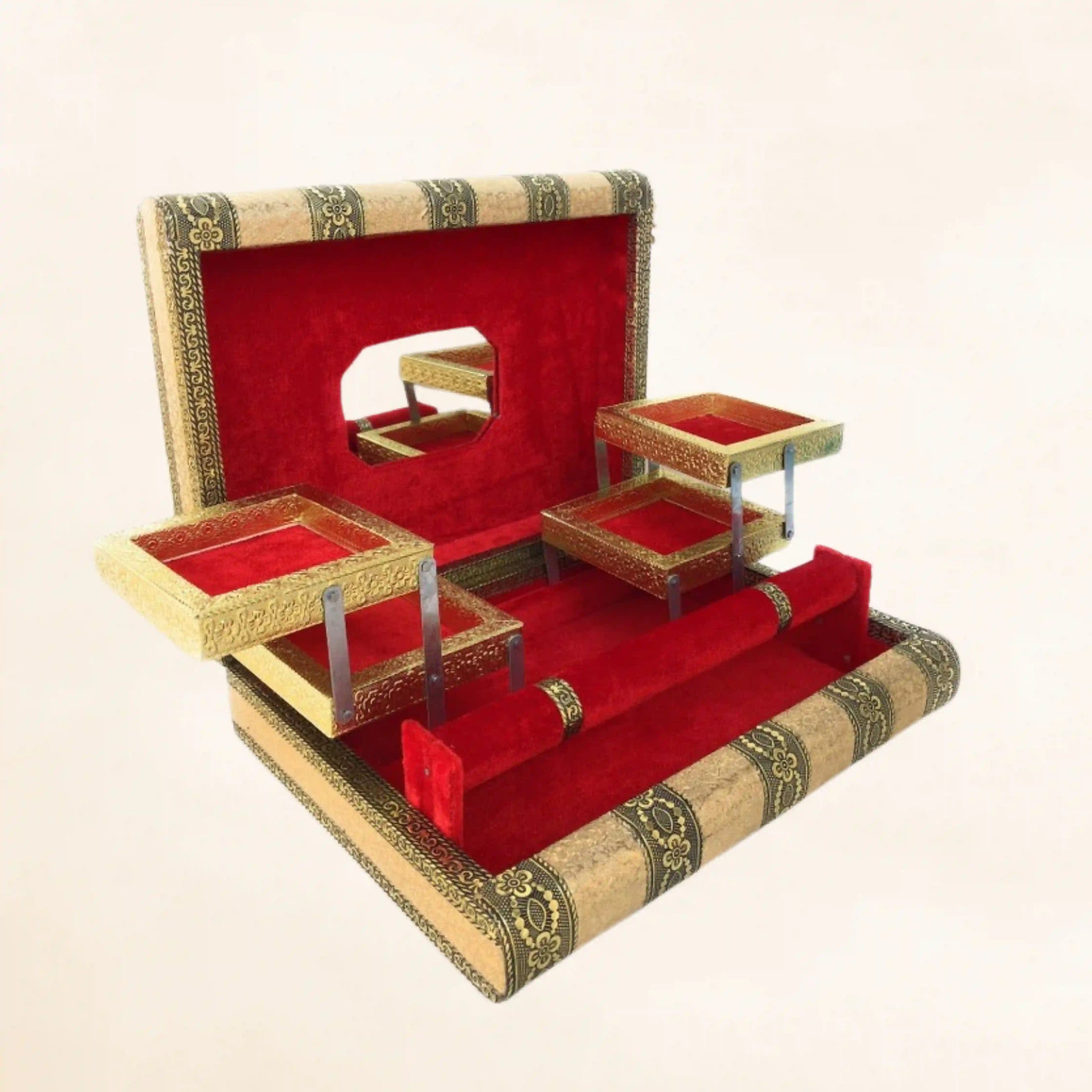 Jewelry Box Wedding Gift | Handcrafted Wooden Bangle & Accessory Storage Box