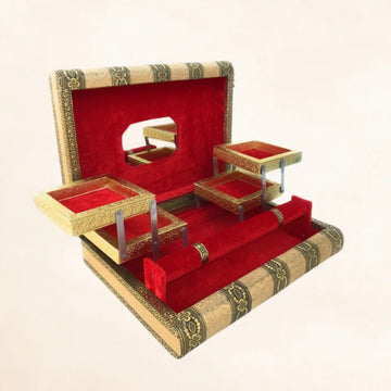 Jewelry Box Wedding Gift | Handcrafted Wooden Bangle & Accessory Storage Box