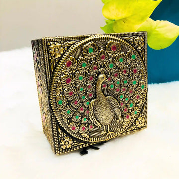Embossed Jewellery Box | Decorative Storage for Accessories & Gifts
