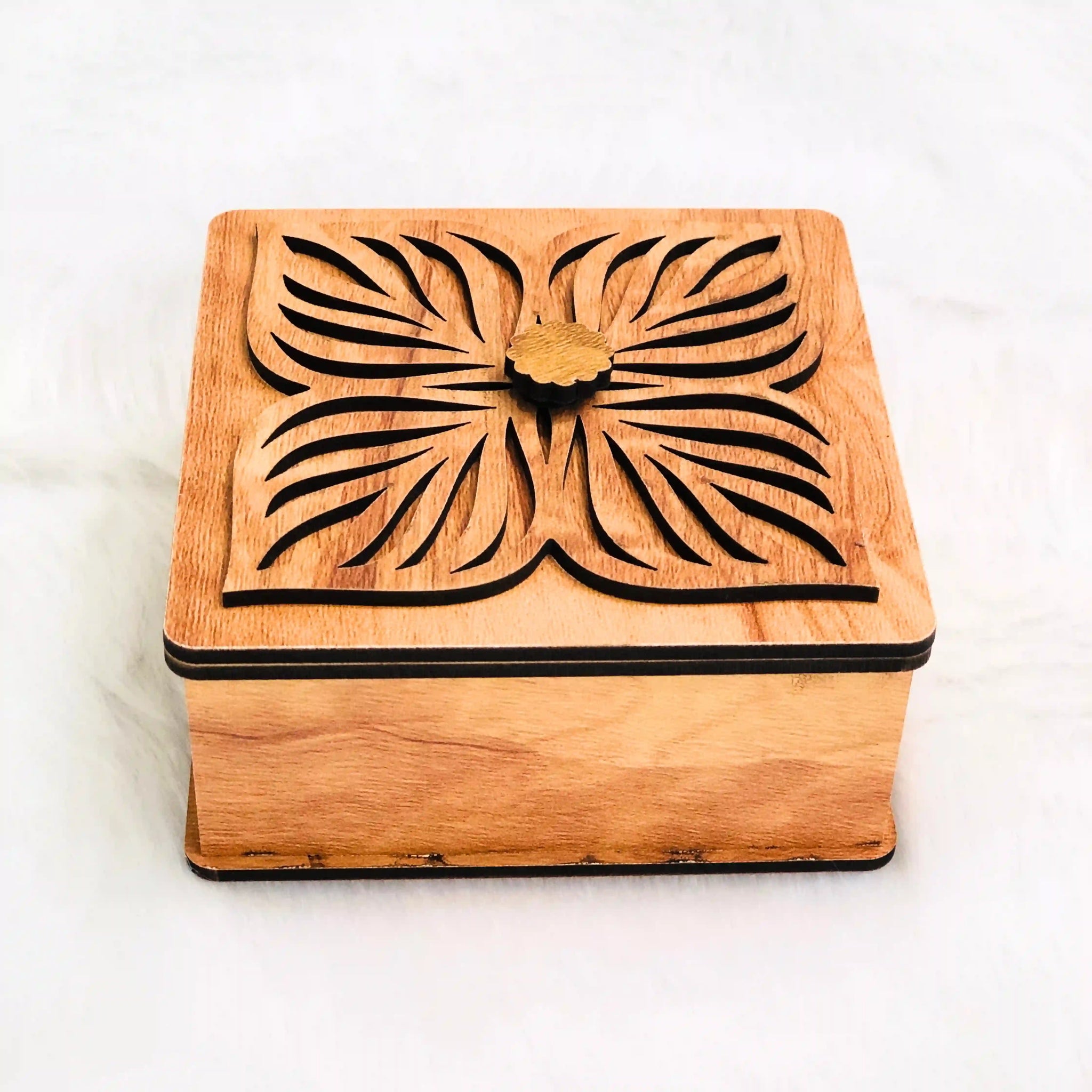 Wooden Small Return Gift Box | Handcrafted Keepsake for Weddings & Parties