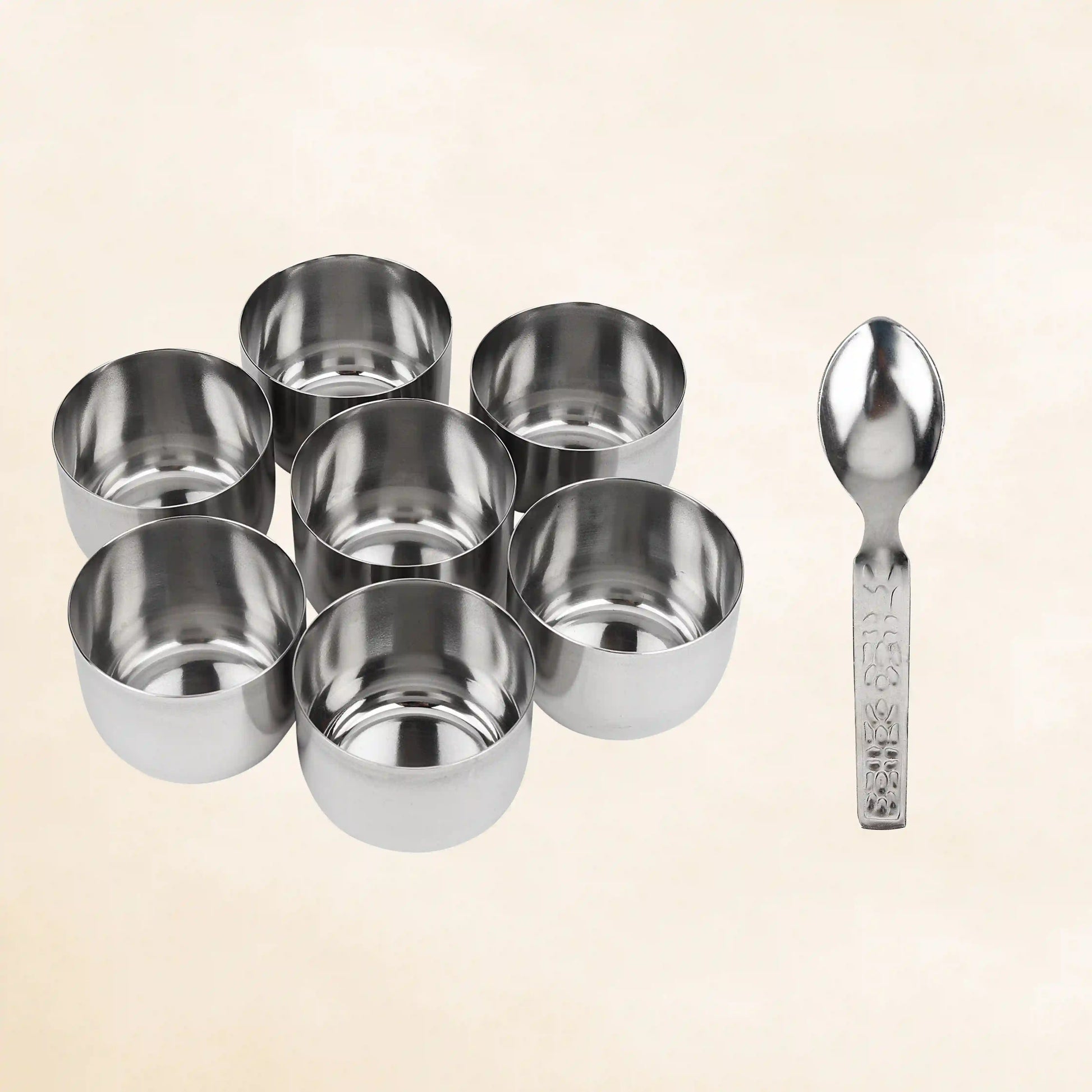 Spice Set Stainless Steel | Traditional Masala Box for Kitchen Storage