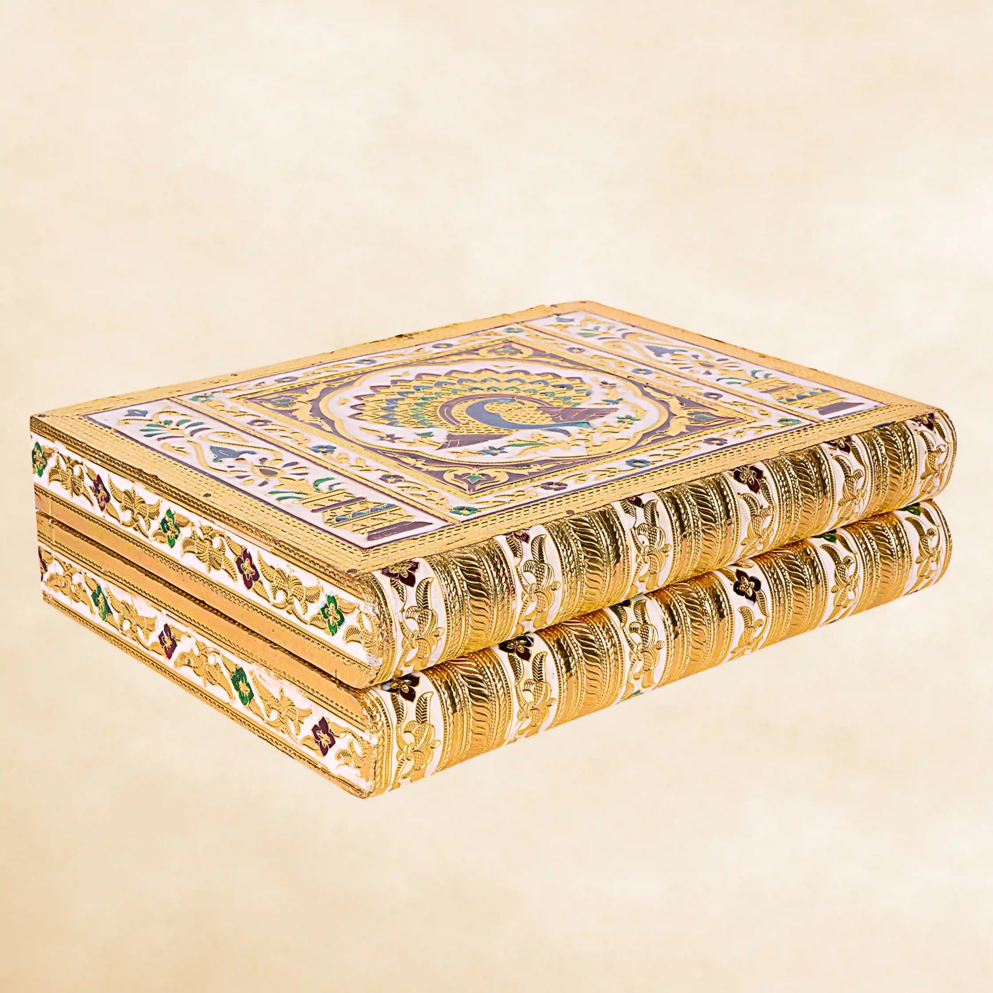 Meenakari Jewellery and Makeup Box | Handcrafted Vanity Organizer for Women