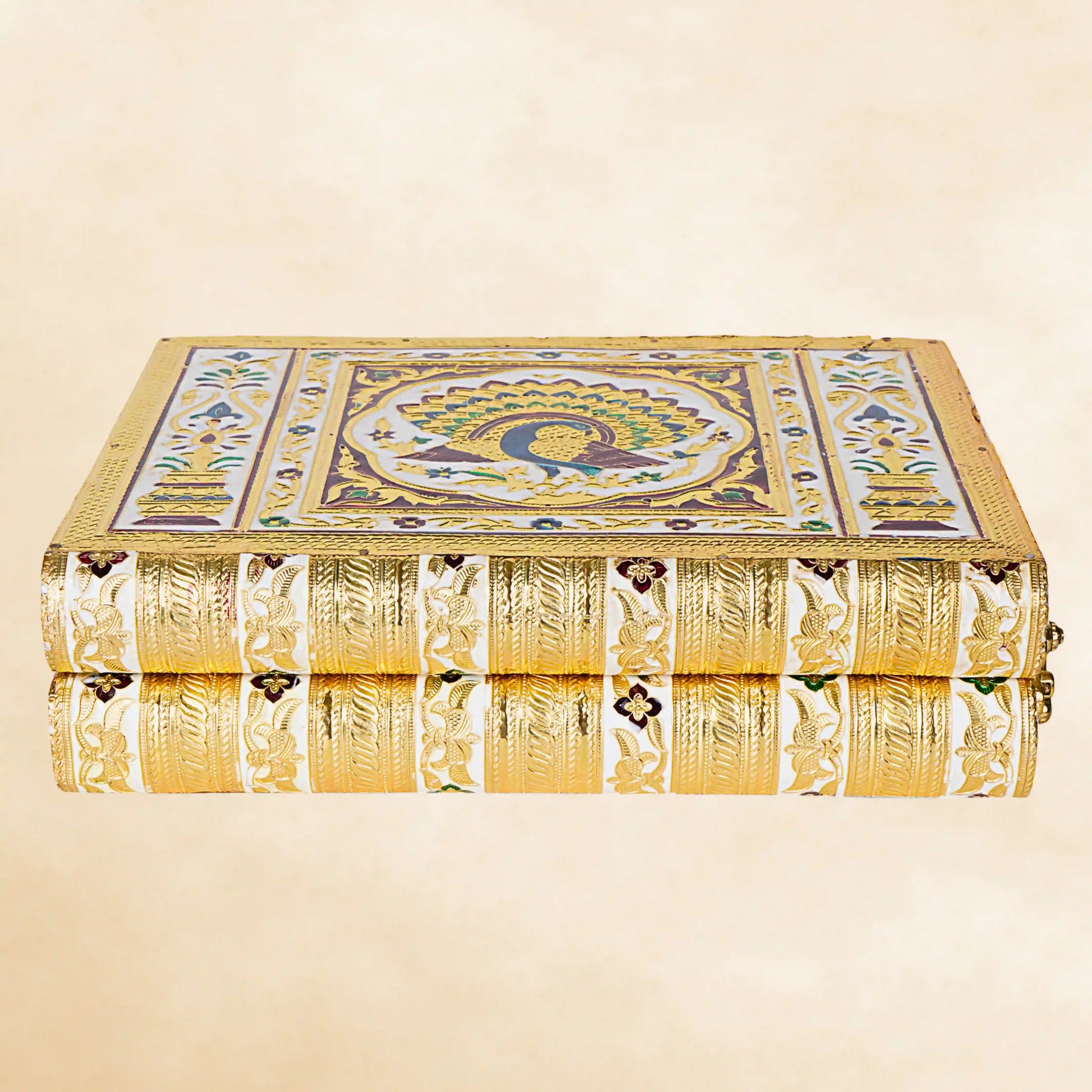Meenakari Jewellery and Makeup Box | Handcrafted Vanity Organizer for Women