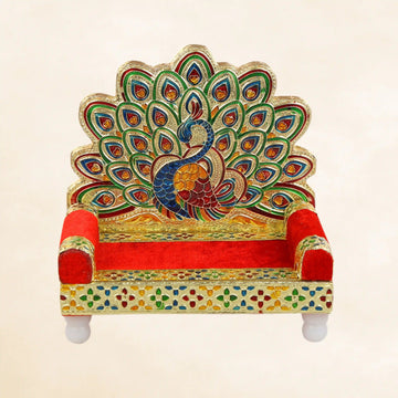 Meenakari Singhasan for God Laddu Gopal | Pooja Mandir Throne No.2