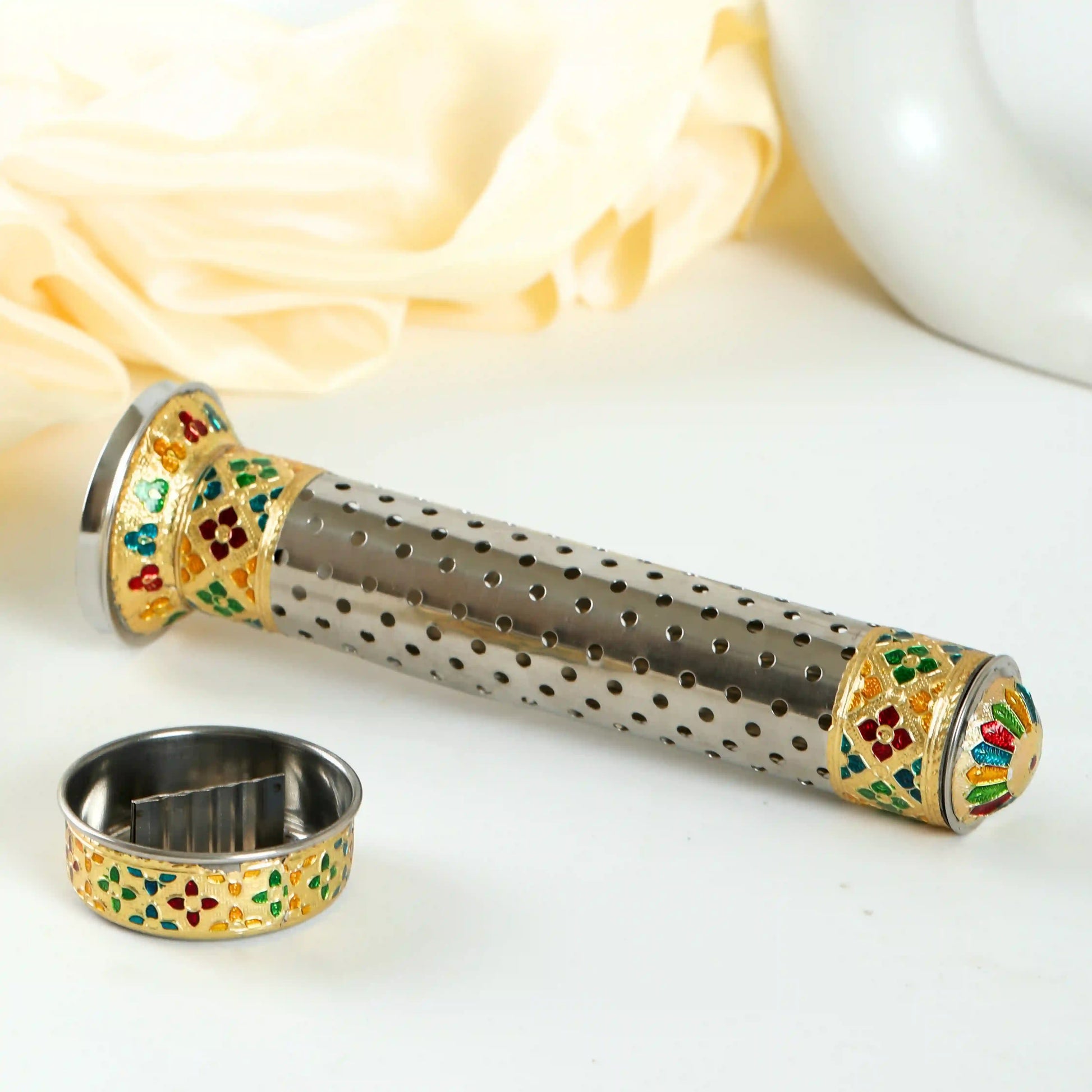 Incense Stick Stand Steel | Handmade Agarbatti Holder for Pooja & Return Gifts