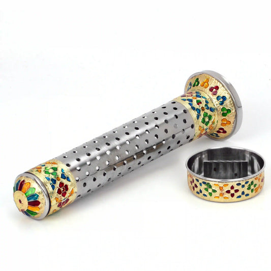 Incense Stick Stand Steel | Handmade Agarbatti Holder for Pooja & Return Gifts